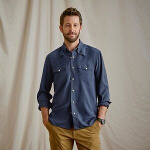 Orvis Tech Chambray Long-Sleeve Western Shirt